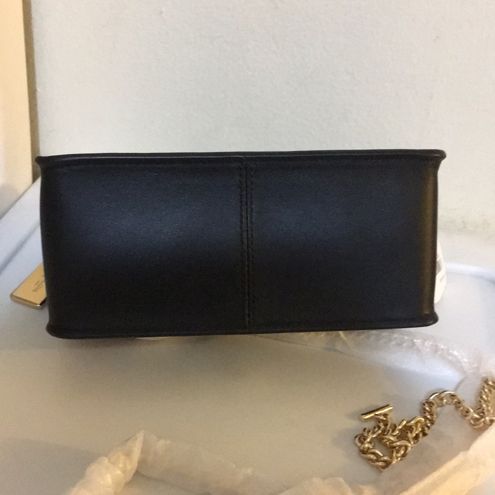 Coach Mini Bowery smooth black leather - Picture 4 of 6